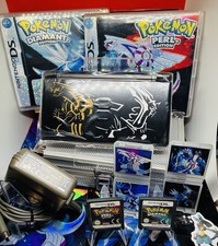 Nintendo DS Lite (Palkia/Dialga) + Pokémon Diamant & Perl in CVP | Zubehörpaket