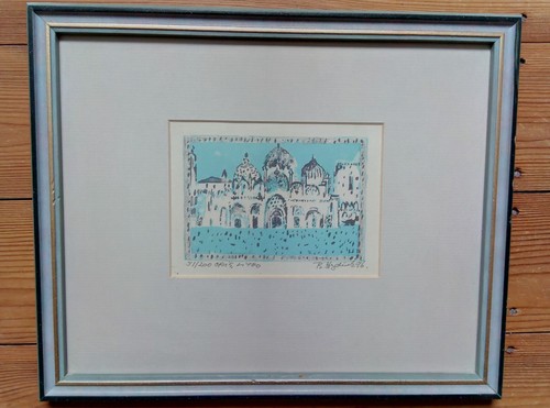 Brigitta heyduck orig litho - brigitta,