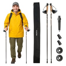 Outtec® Wanderstöcke Nordic Walking Stöcke 110/115 cm Carbon Ultraleicht