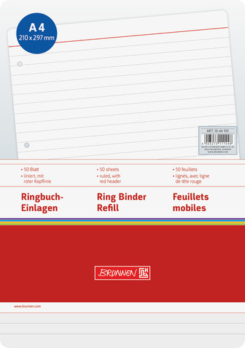 Brunnen ringbucheinlagen - ringbucheinlagen, a4