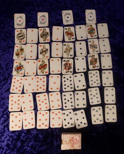 Antikes kartenspiel b - kartenspiel,