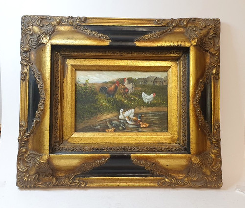 ölgemälde tafelbild - Ölgemälde,
