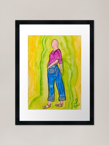 Thel blue jeans gerahmtes - thel��blue,