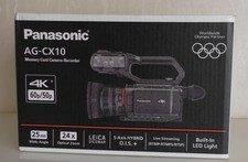 Panasonic AG-CX10ES Professional 4K UHD Camcorder, nur 58 Betriebsstunden