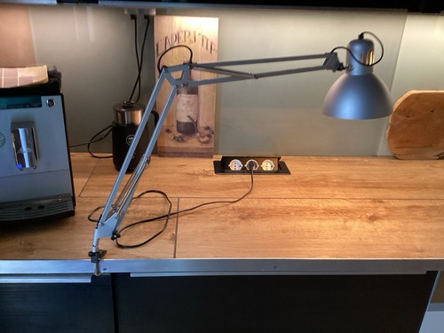 Retro schreibtischlampe - retro,