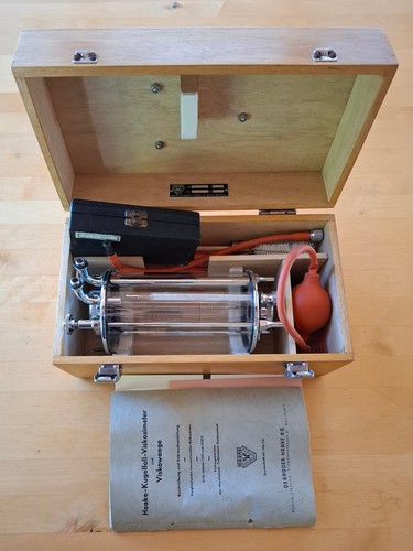 Haake kugelfall viskosimeter - haake,