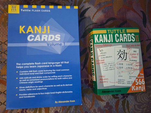 Tuttle kanji cards - kanji, volume