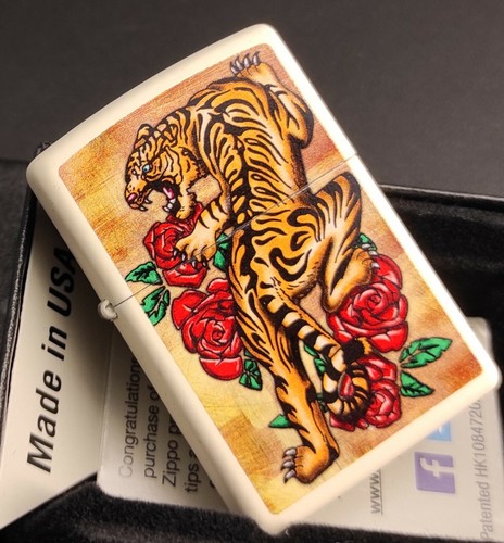Zippo tattoo tiger - tattoo,