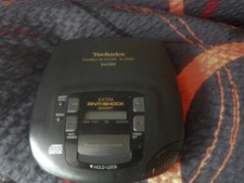 Technics SL XP600 tragbarer CD Player mit Antishock für Bastler