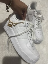 Nike Air Force 1 '07 White Lucky Charms Pendant Neu 40