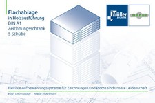 Zeichnungsschrank 5 Schübe in