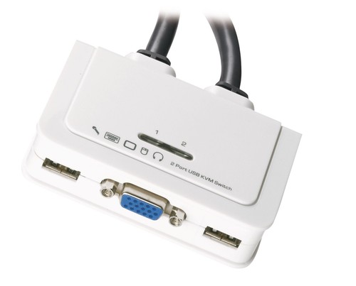 Kabel kvm switch - kabel, 2-port