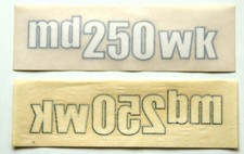 2x (Satz) Maico md250 wk Cup