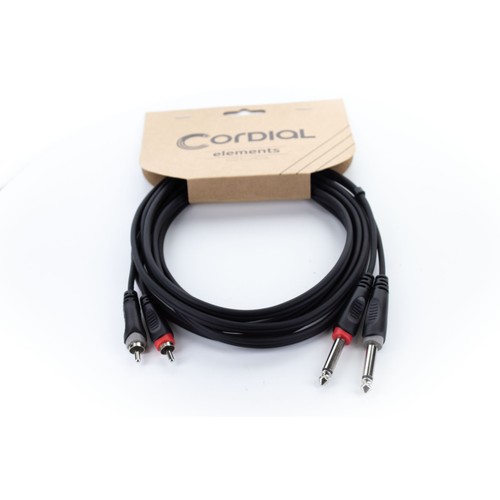 Cordial audiokabel 6 m - eu, pc