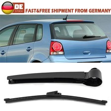 HECKWISCHERARM WISCHERARM + HINTEN SCHEIBENWISCHER FÜR VW POLO 9N IV 2001 - 2009