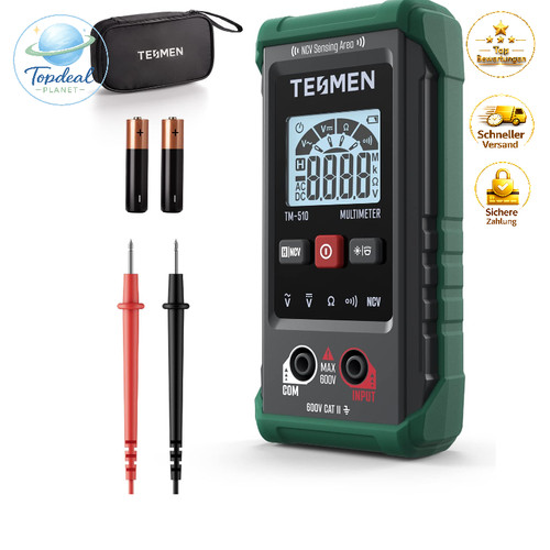 Digitalmultimeter 510 4000 - digitalmultimeter, tm-510