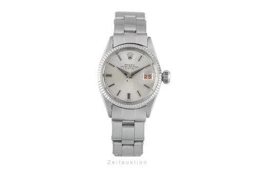 Rolex date silver dial stahl - silver, /