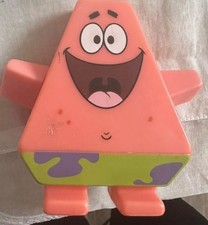 2009 Burger King Spongebob Schwammkopf Patrick Star Figur Vintage 3,5 x 9cm hoch