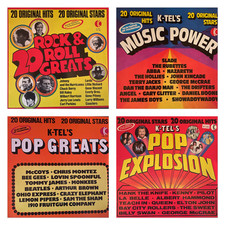 21 LP’s / Schallplatten von K-TEL´S, Arcade u.a.