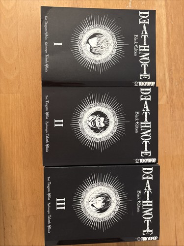 Death note black edition manga - death,