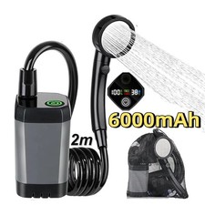 Tragbare Campingdusche 6000mAh