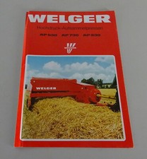 Brochure Welger high pressure