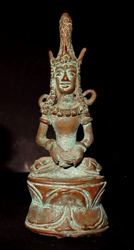 Bronzestatue des buddha - bronzestatue,
