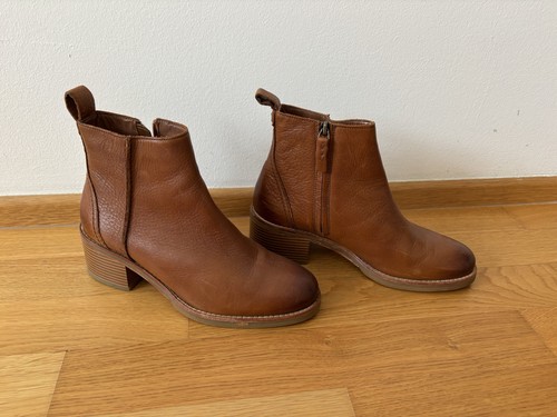 Clarks damen boots leder - damen,