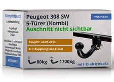 ANHÄNGERKUPPLUNG für Peugeot