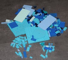 Lego Konvolut Reste, blaue
