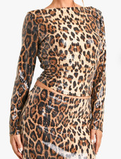 NEU! Damen langarm Pailletten