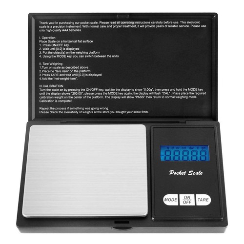 Digitale feinwaage 500g 01g - feinwaage,