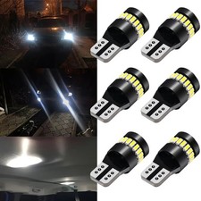 6-PCS T10 W 5W SMD LED Lampe Standlicht Innenraum Glassockel Licht Weiß CANBUS