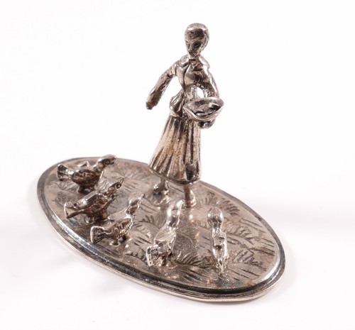 Silberfigur figur miniatur - silberfigur,