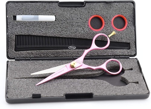 Rosa friseurschere zoll - friseurschere, 5,5