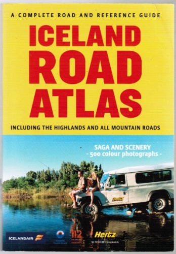 Iceland road atlas - road, and