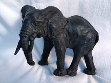 Statuette figur elefant metall - statuette,