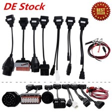 DE 8x Adapter OBD OBD2 Diagnosegerät Diagnose Interface PKW KFZ LKW KabelSet 12V