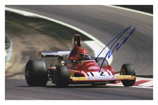 Niki Lauda 20x30 cm Signiertes