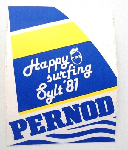 Werbe aufkleber pernod happy - werbe-aufkleber,