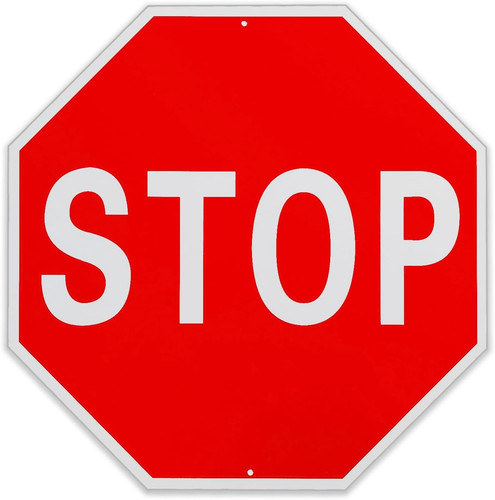 Stoppschild stop schild x - stoppschild, 30