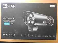 Instar IN-9008 FULL HD Überwachungskamera schwarz LAN + WLAN MQTT Smart Home PIR