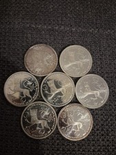 7 x 10 DM silber "Heinricus Dux Bavariae et Saxonie / Heinrich der Löwe” 1995 F