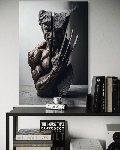 Wolverine leinwand bild logan - wolverine,