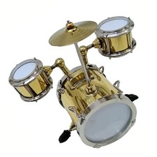 Set Schlagzeug Modellset Dekoration Schlagzeug Instrument Modell Miniatur Tromme