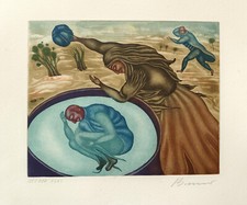 Arik Brauer "Das Käppchen"