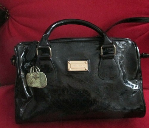 Lackleder handtasche - lackleder-,