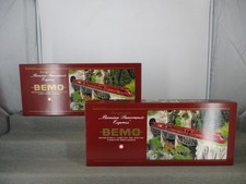 Bemo H0m 7259 100/7288 100 Bernina Panoramic Express Set Analog der RhB in OVP