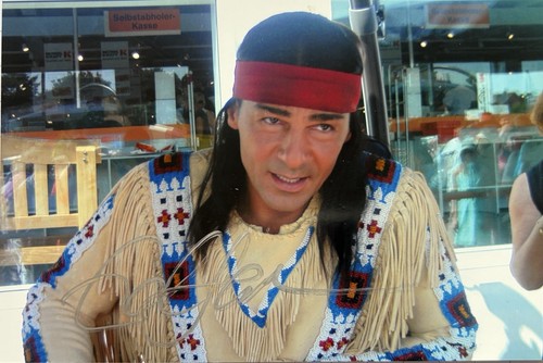 Erol sander signiert winnetou - erol,