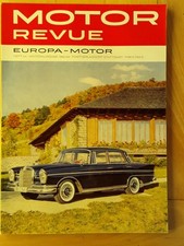 Motor Revue Europa Motor  Heft 44  Winterausgabe 1962/63